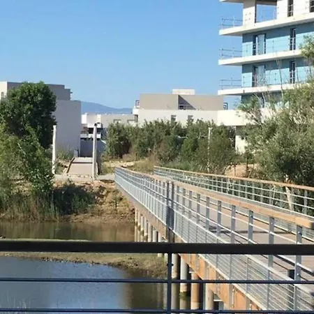 Ferienwohnung Les Terrasses Du Port Canet-en-Roussillon Exterior foto